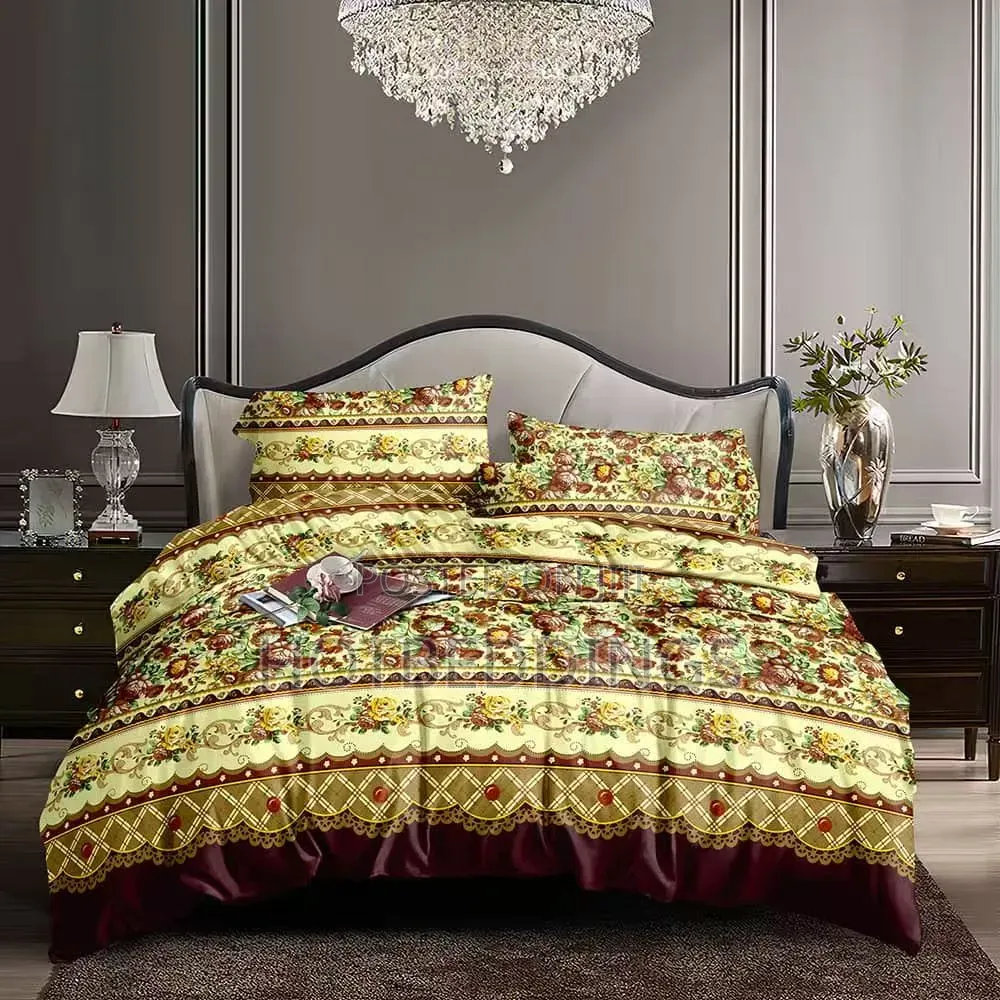 Fine Divet, Bedsheet With 4 Pillow Cases