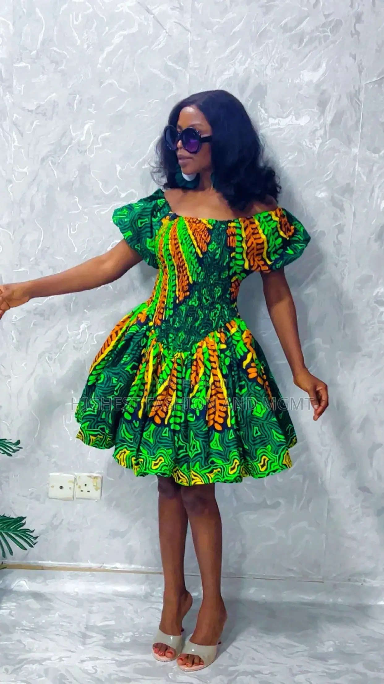 Casual Short Gown - Style 891