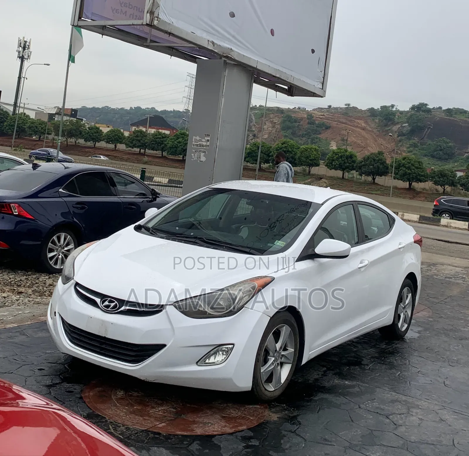 Hyundai Elantra 2013 White