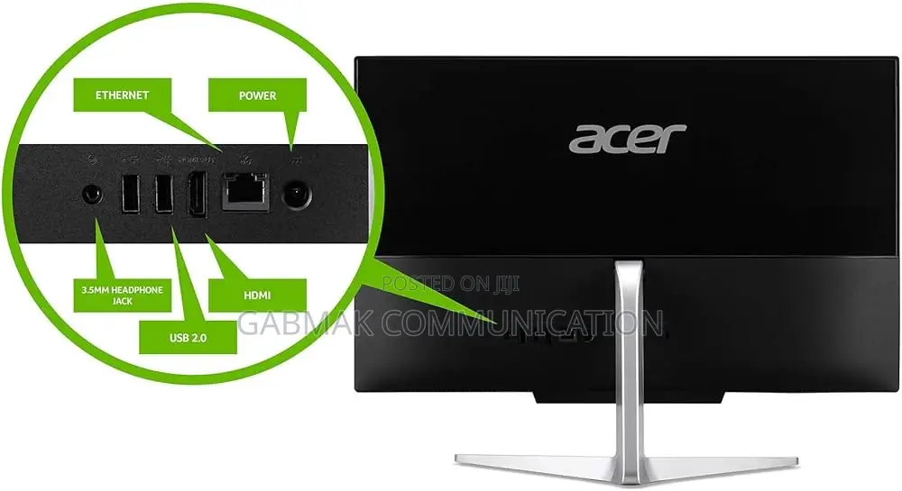 Desktop Computer Acer Aspire C22-860 8GB Intel Core i3 SSD 256GB