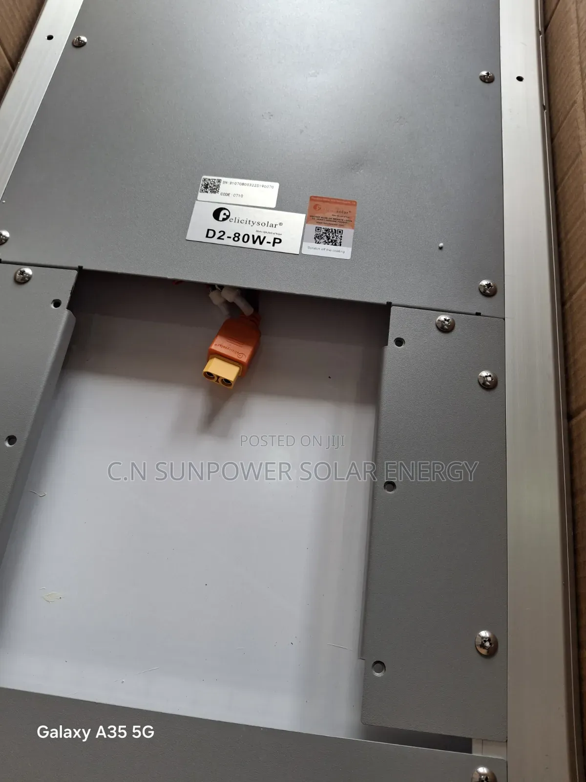 80watts D2 Felicity Solar Street Light