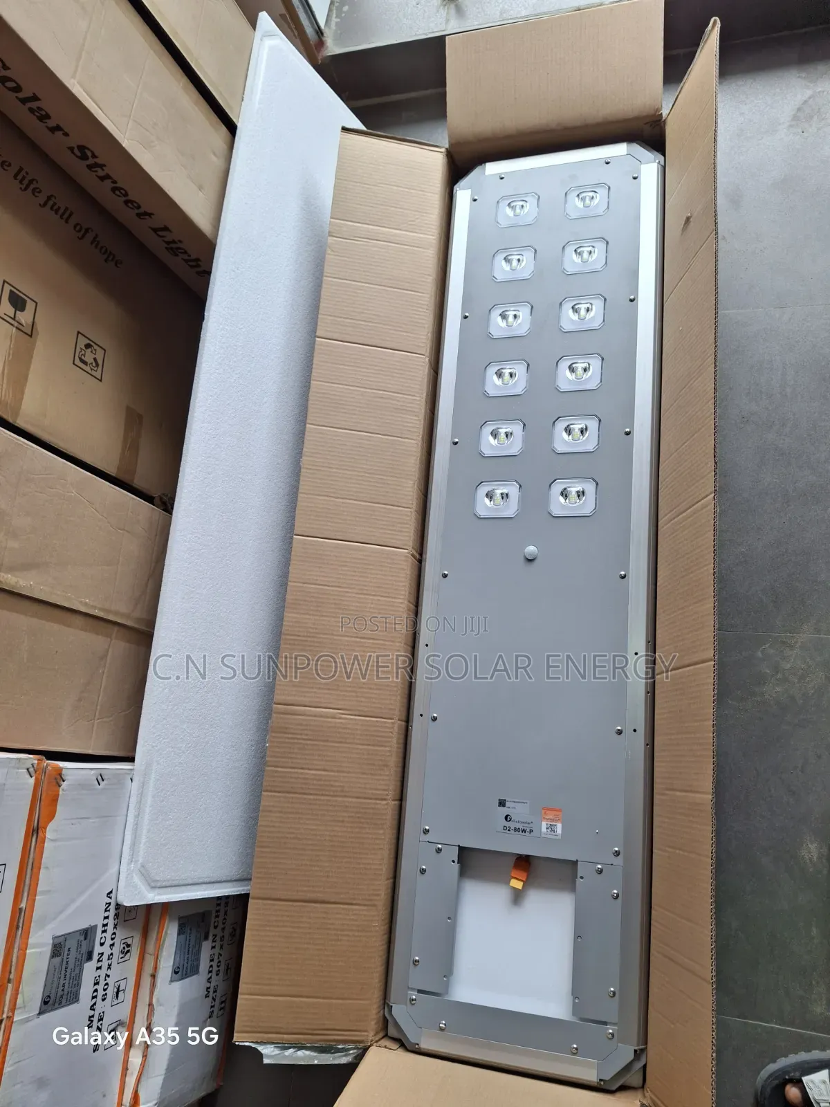 80watts D2 Felicity Solar Street Light