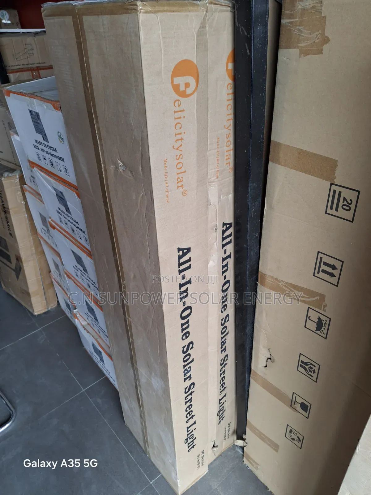 80watts D2 Felicity Solar Street Light