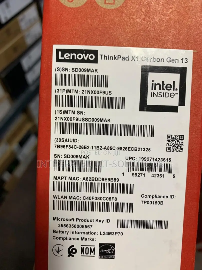 New Laptop Lenovo 32GB Intel Core Ultra 7 SSD 512GB