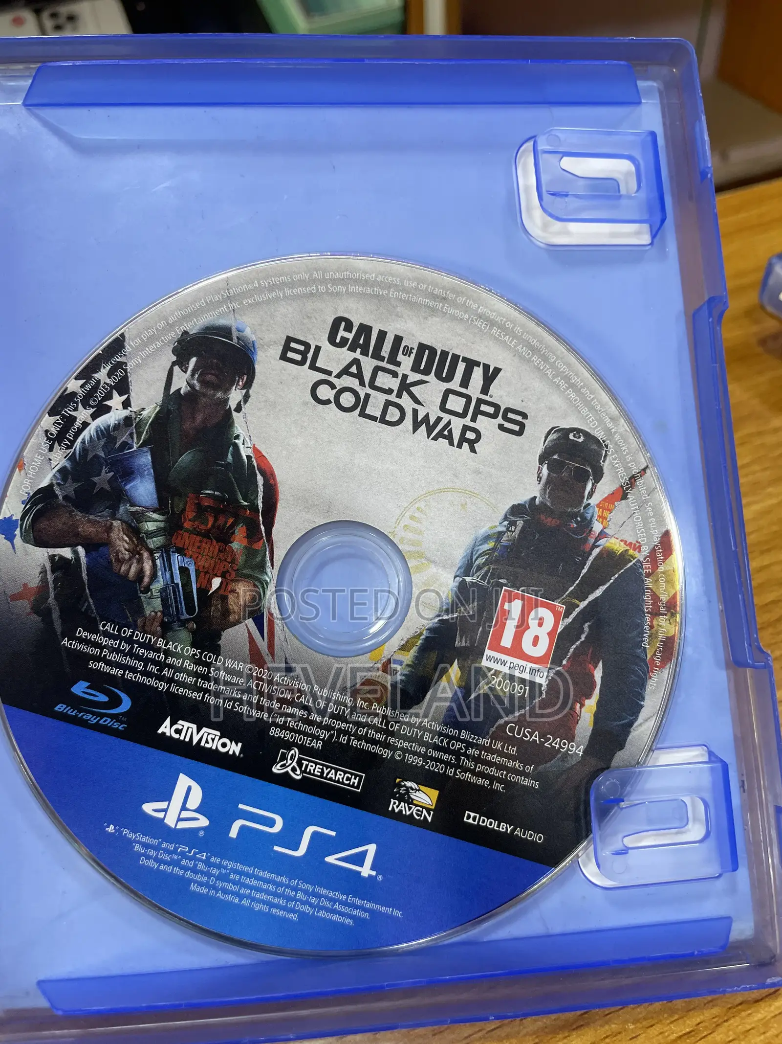 Clean Used Call of Duty Black Ops Cold War