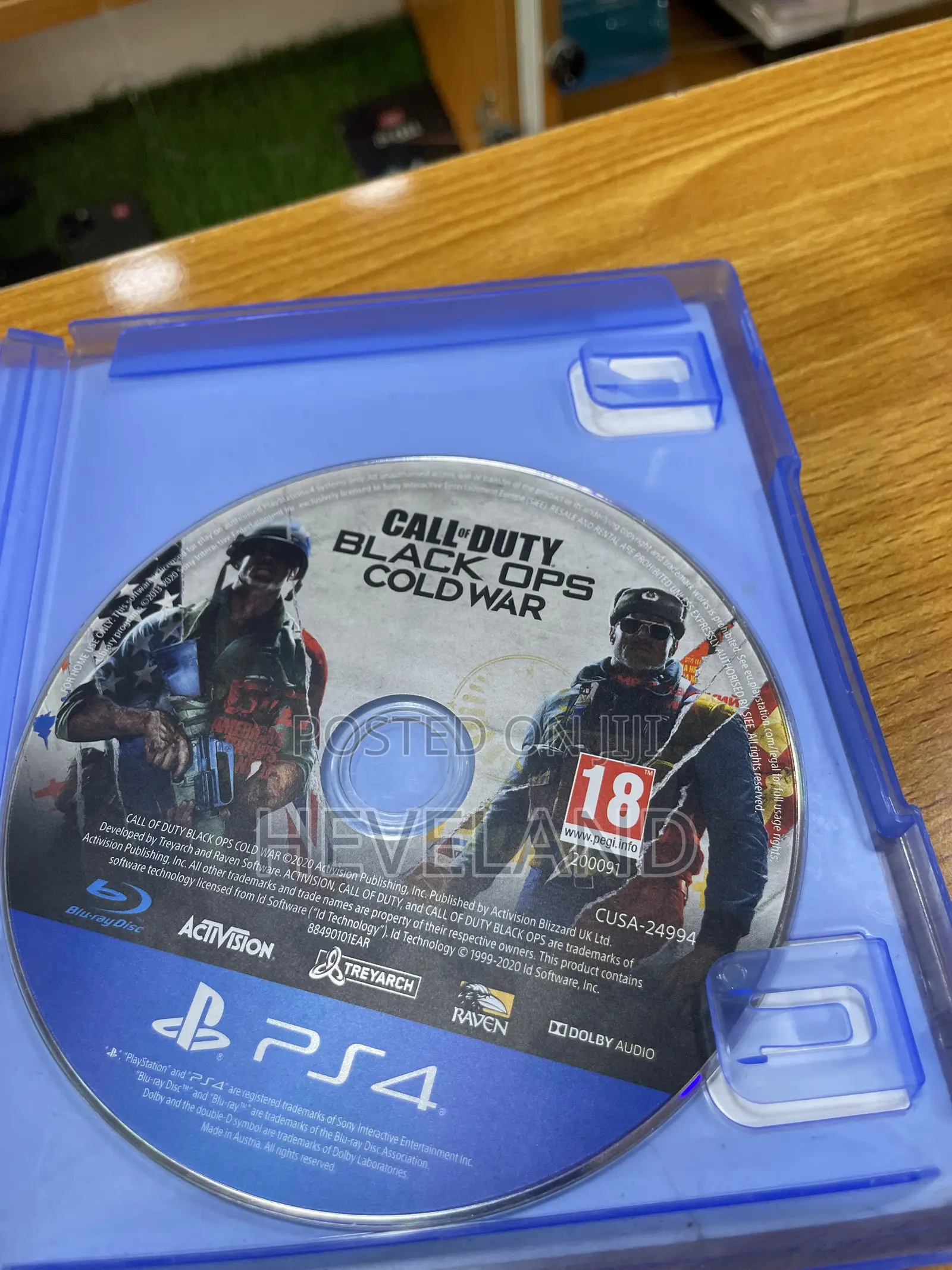 Clean Used Call of Duty Black Ops Cold War