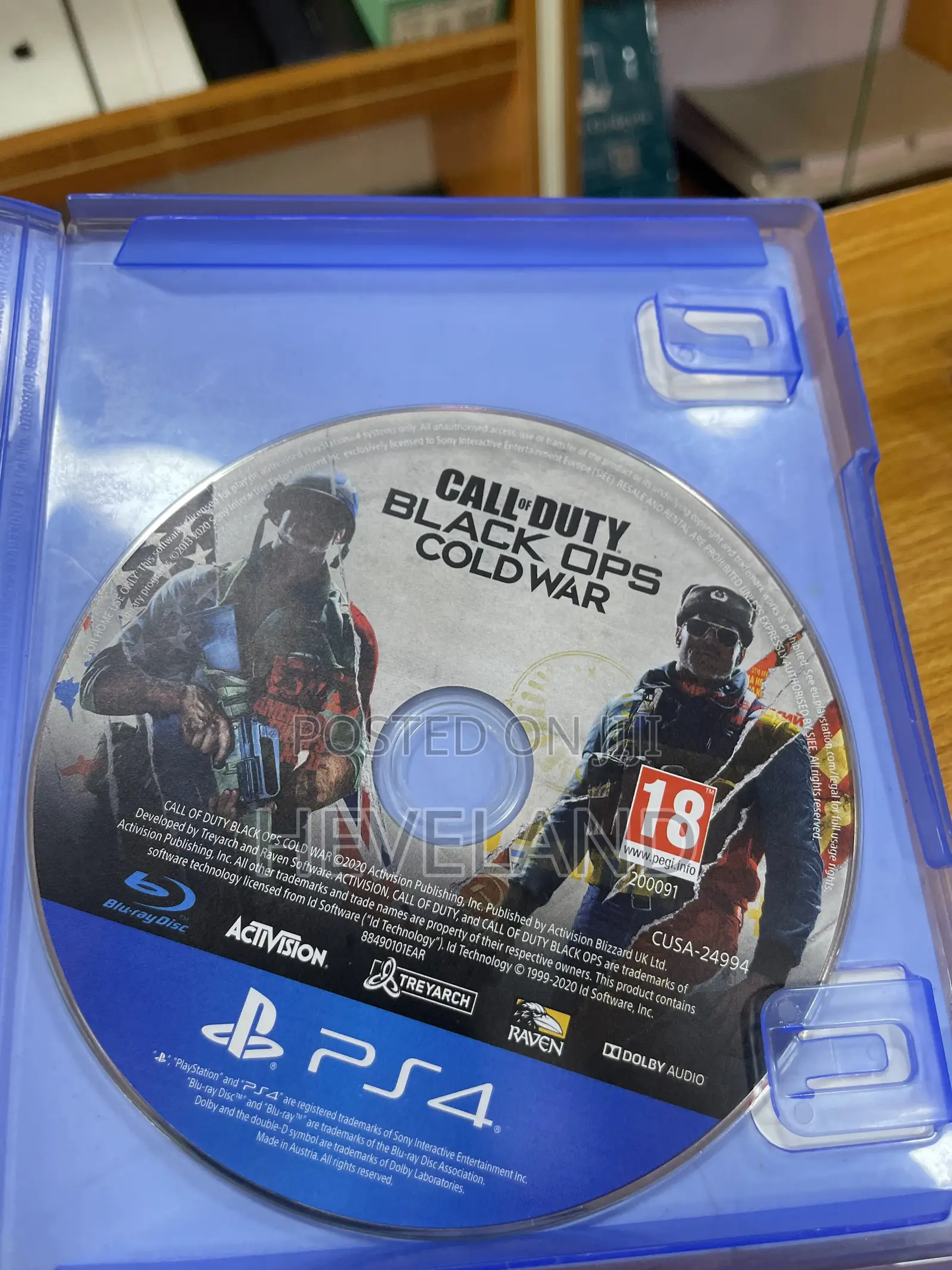 Clean Used Call of Duty Black Ops Cold War