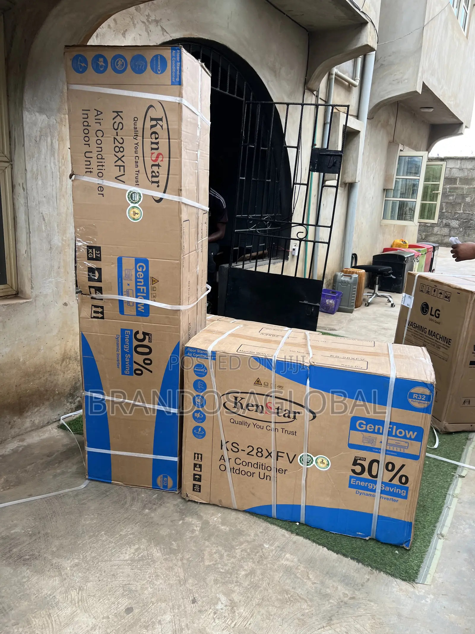 Kenstar 3 Tons Inverter Floor Standing Ac[Ks28xfv]Energy Efficient