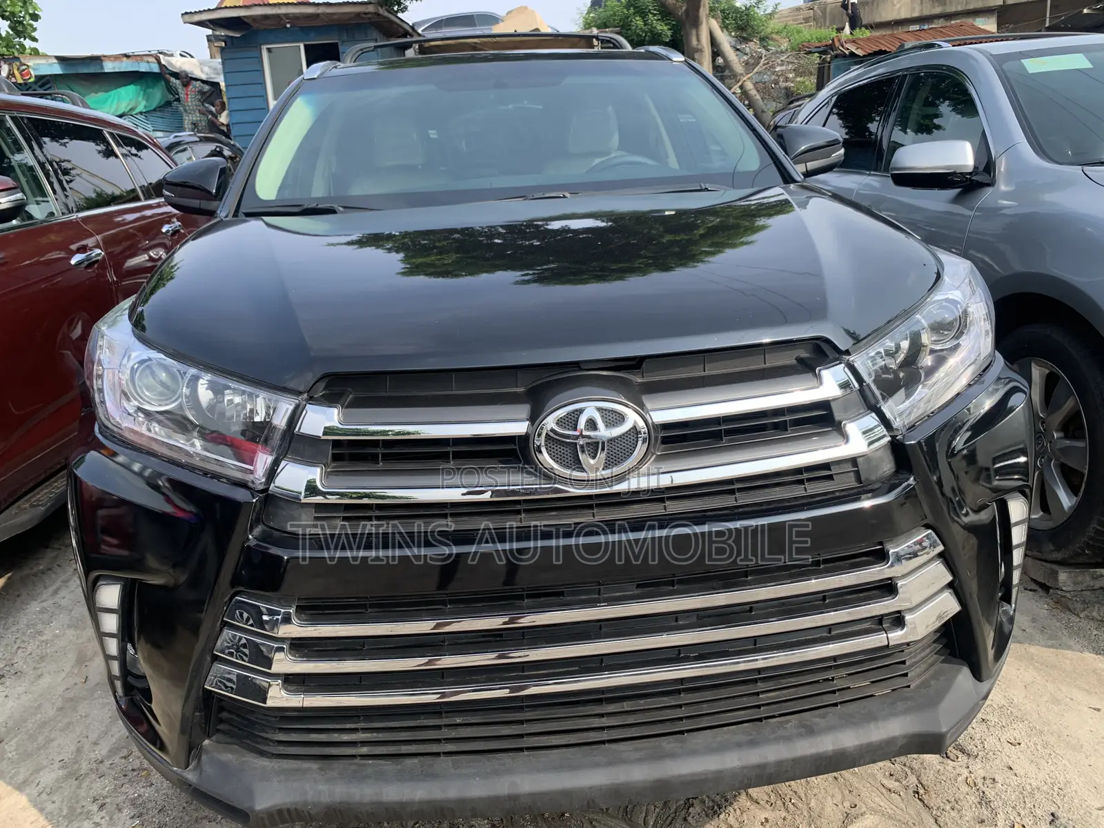 Toyota Highlander Limited V6 4x4 (3.5L 6cyl 6A) 2016 Black