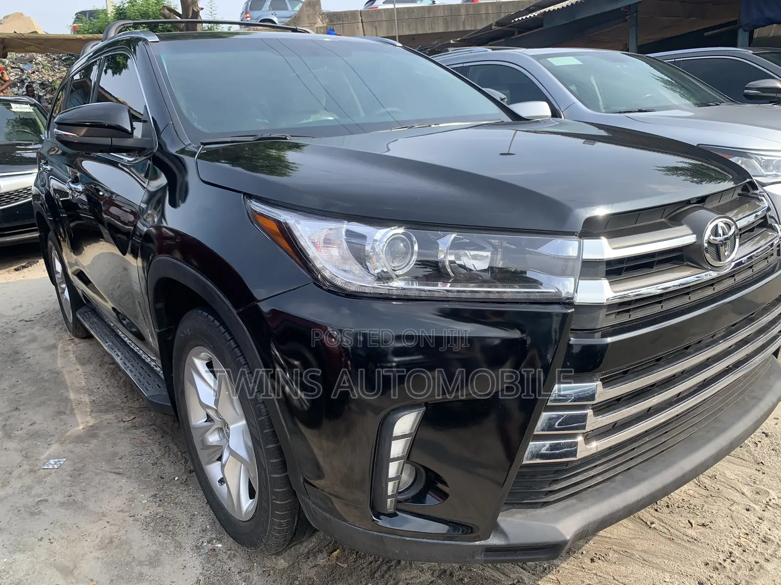 Toyota Highlander Limited V6 4x4 (3.5L 6cyl 6A) 2016 Black