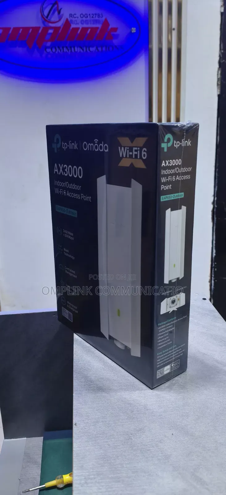 Tp-Link Omada Ax3000 Indoor/Outdoor Wi-Fi 6 Access Point