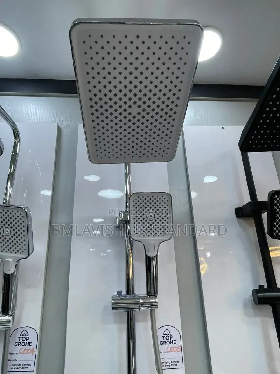 Original Standing Shower Mixer Set