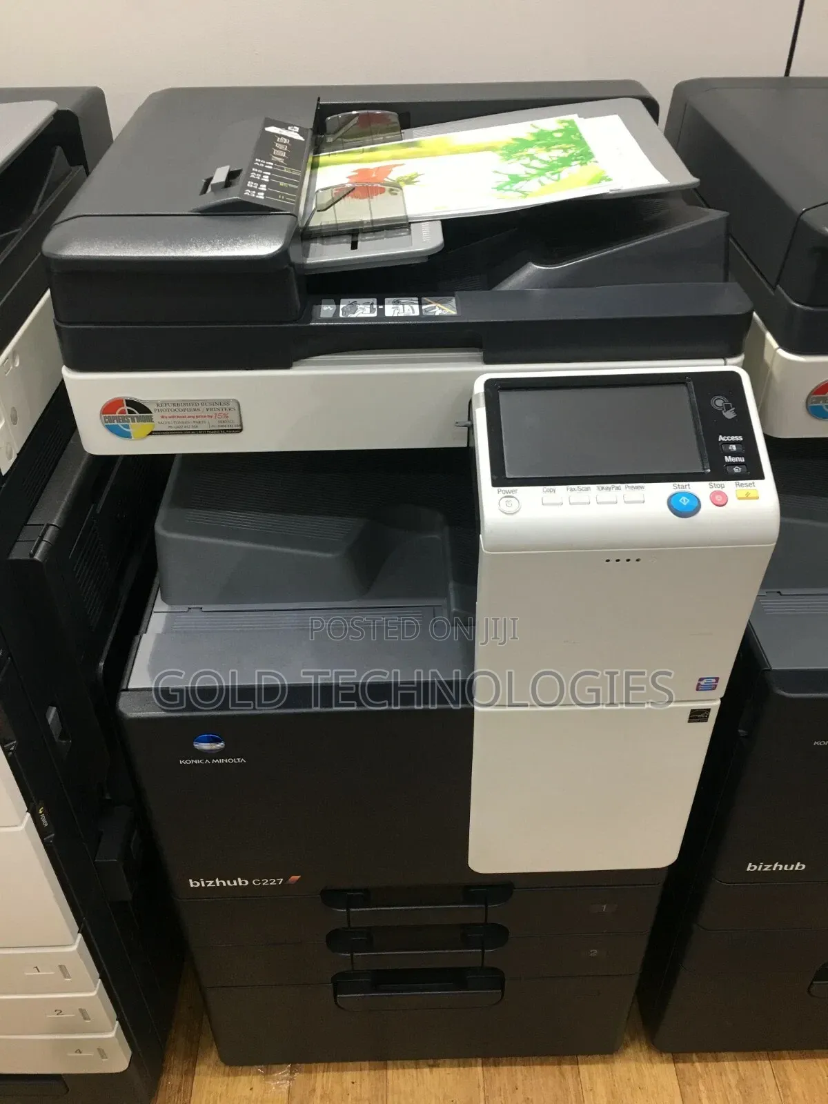 A3 Color Di Bizhub C277 Direct Image Printer Konica Minolta Copier