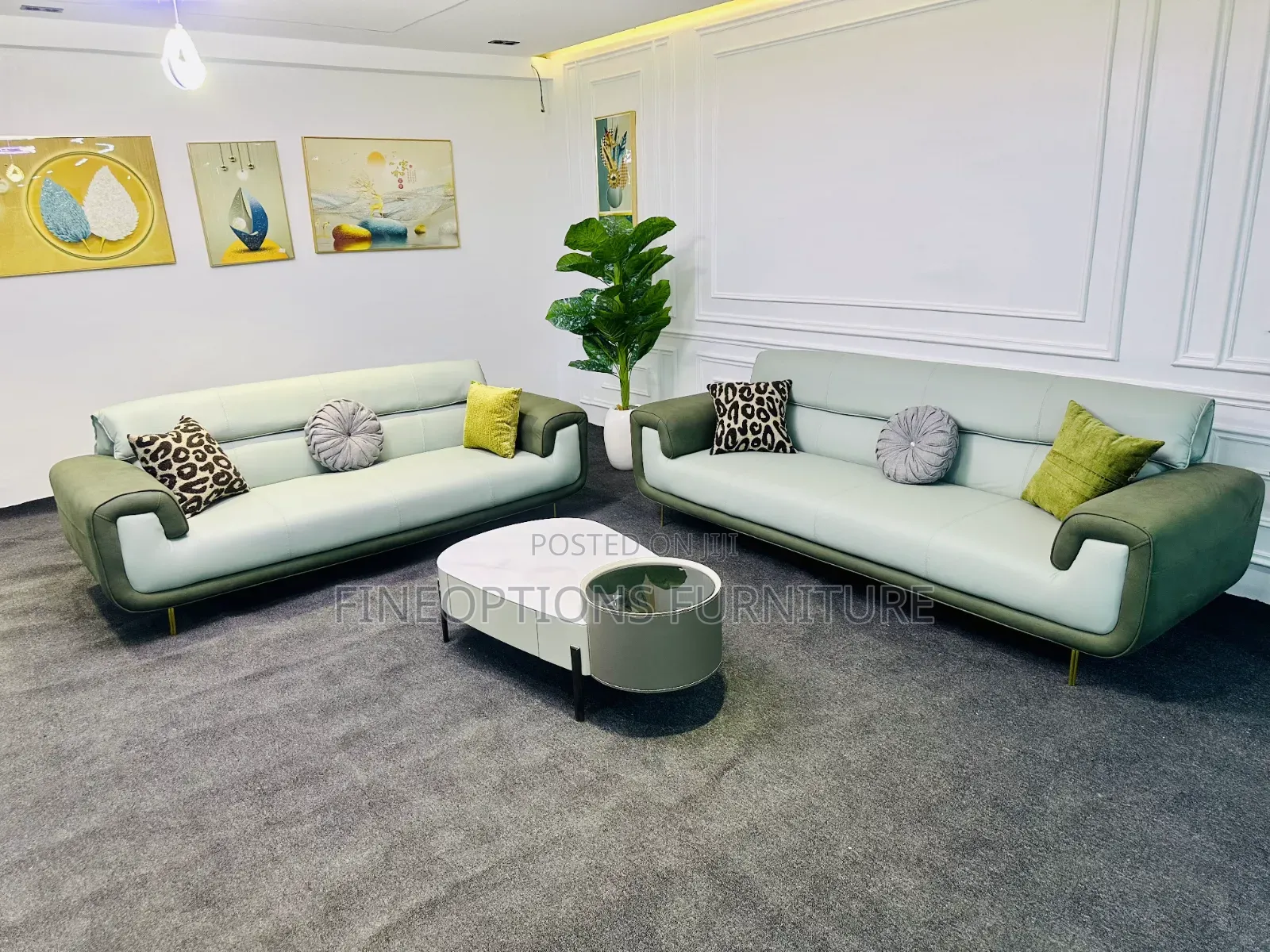 Verdant Luxe Sofa Set