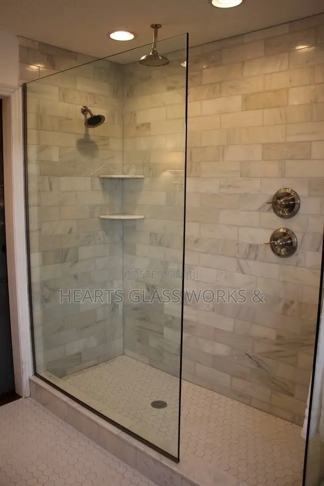 Frameless One-Sided Shower Cubicle 