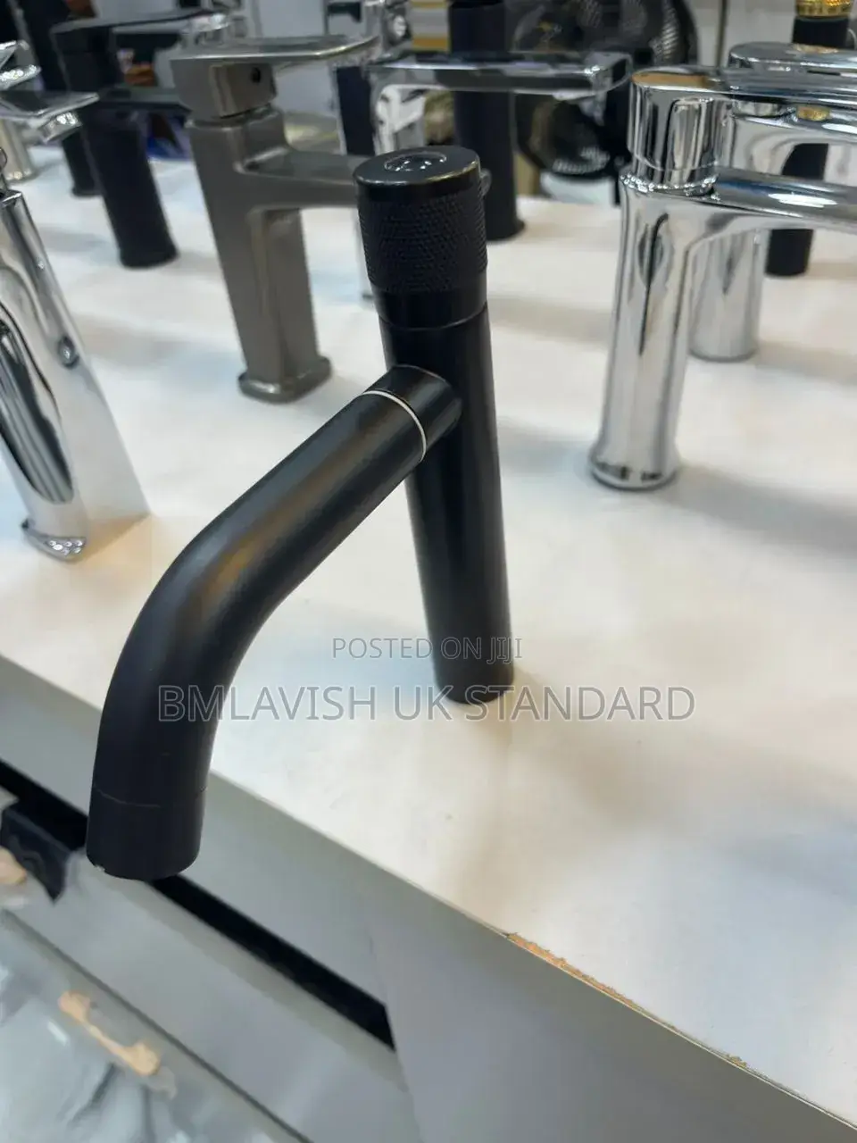 Black Single Basin Tap