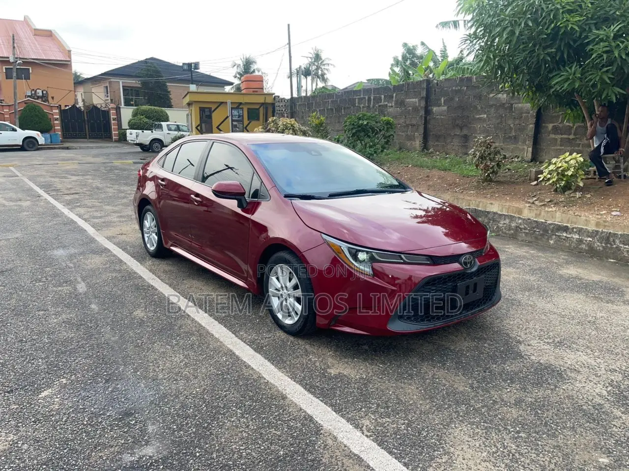 Toyota Corolla LE 2022 Burgundy
