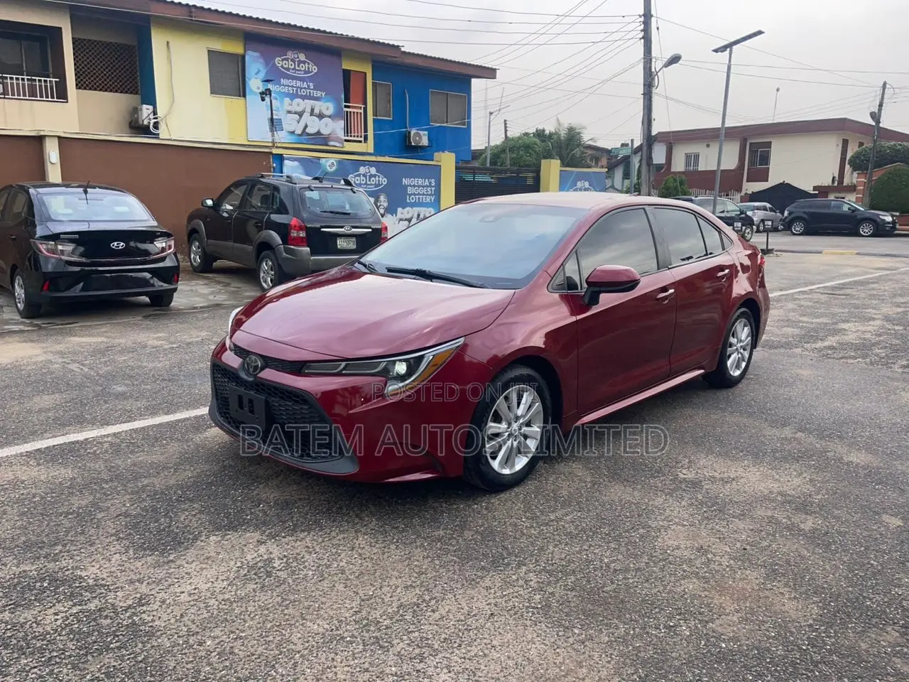 Toyota Corolla LE 2022 Burgundy