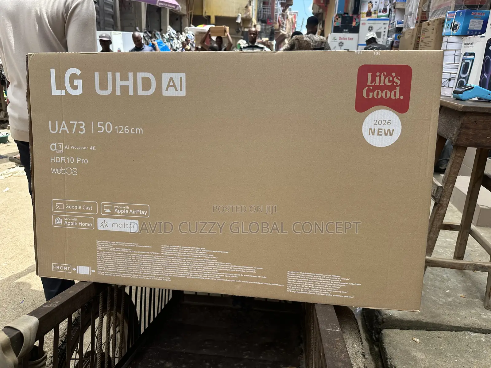 Lg 50 Inches Smart Frameless Tv