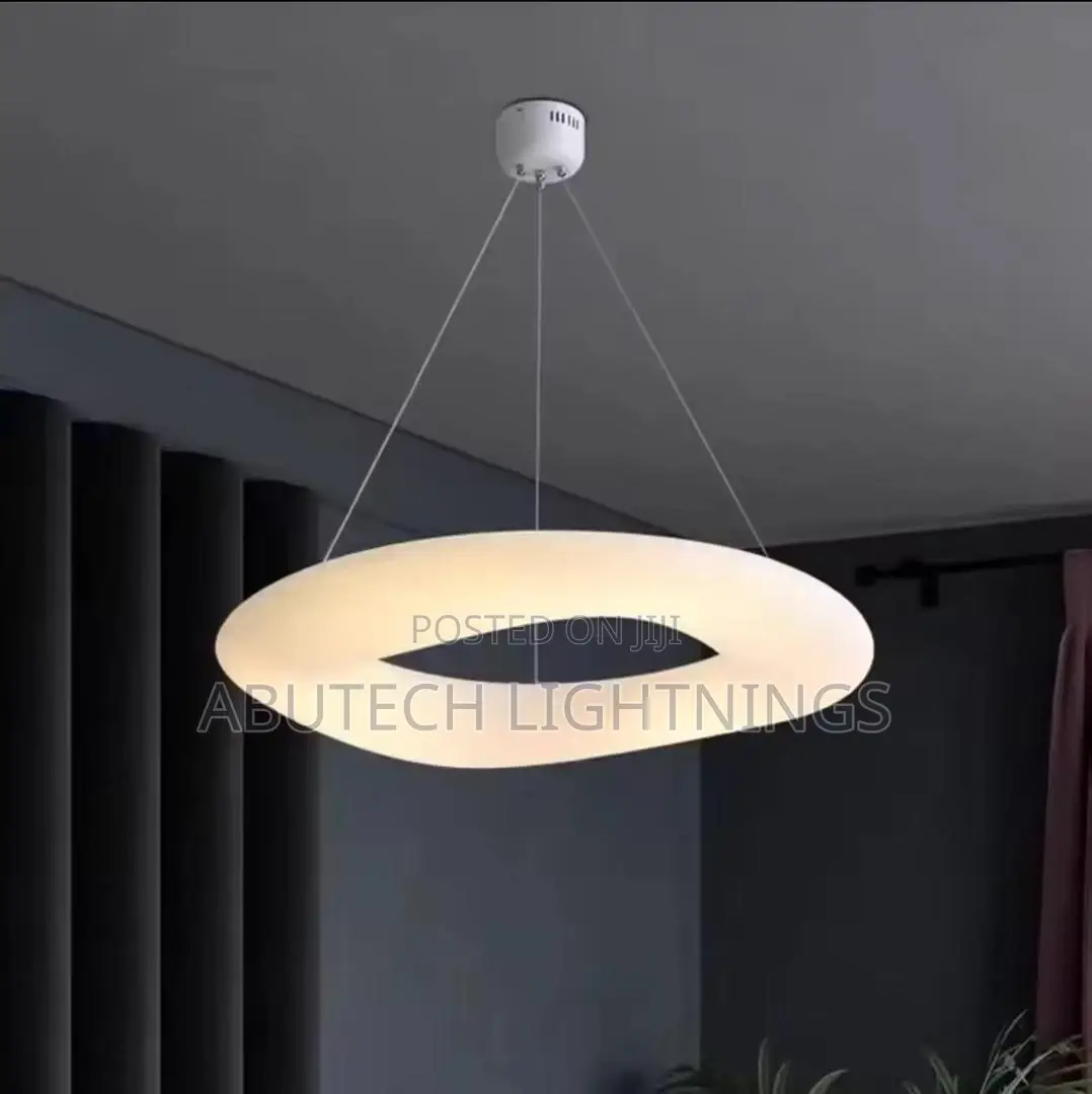 Doughnut Trichromatic Modern Chandelier