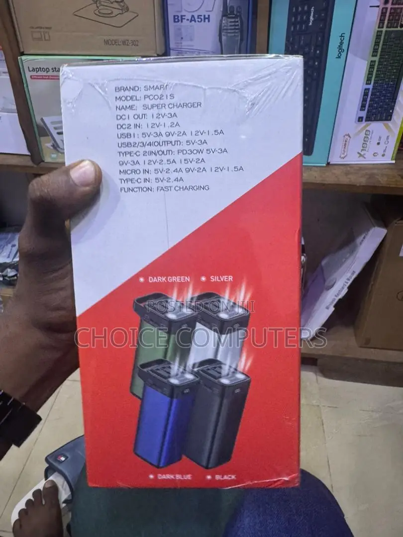 Smart Power Bank Series for Laptop, Phone Gadget