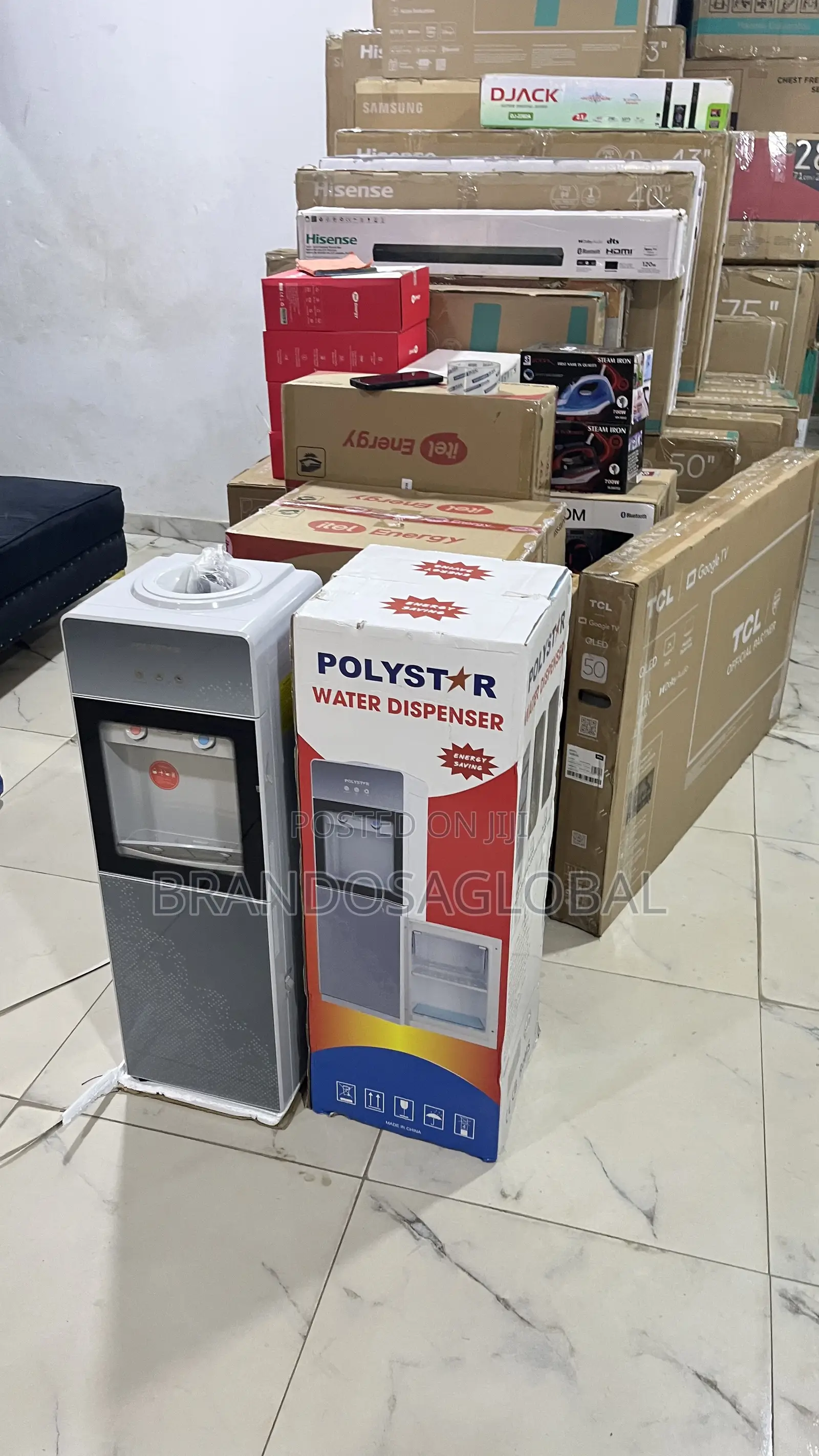 Polystar Water Dispenser[Pv-R2-JXR-18g]Efficientwatercoolingappliance