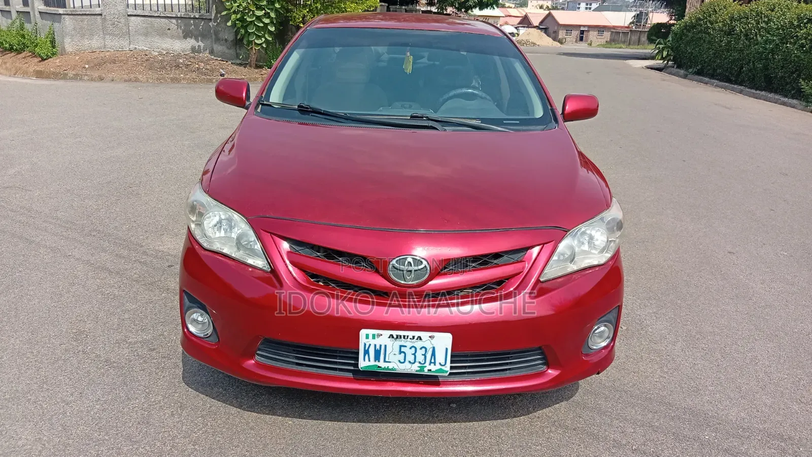 Toyota Corolla 2013 Red