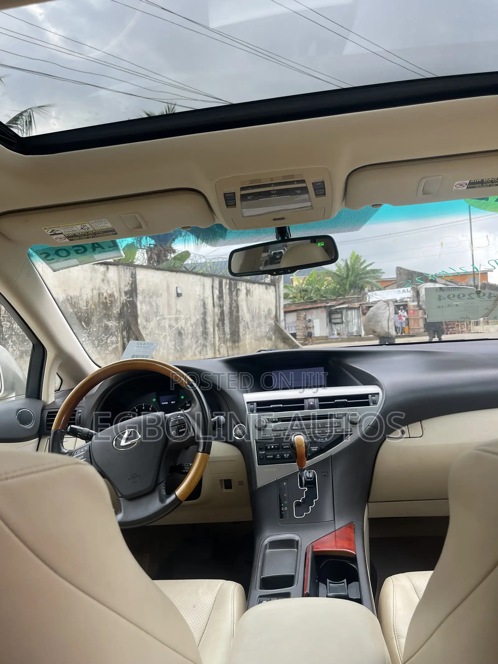 Lexus RX 350 AWD 2012 Gold