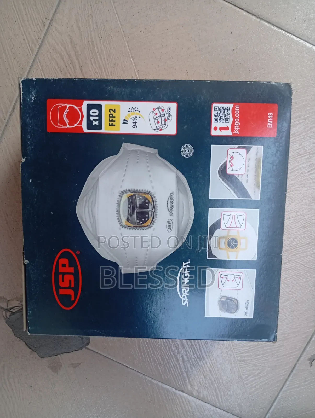 Nose Mask Ffp2 Jsp 10 In A Pack