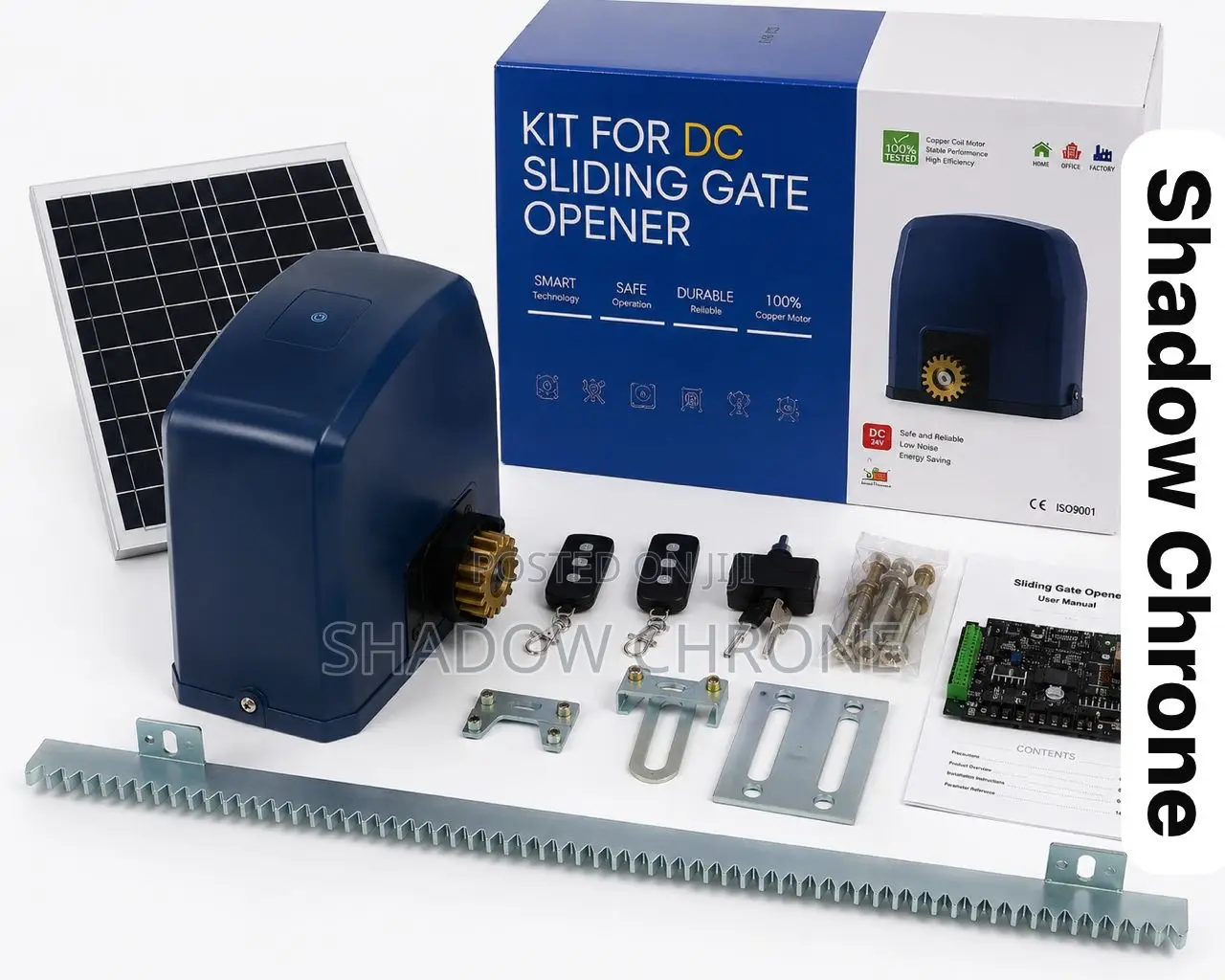 Smart Automatic Gate Opener With Gear Rack