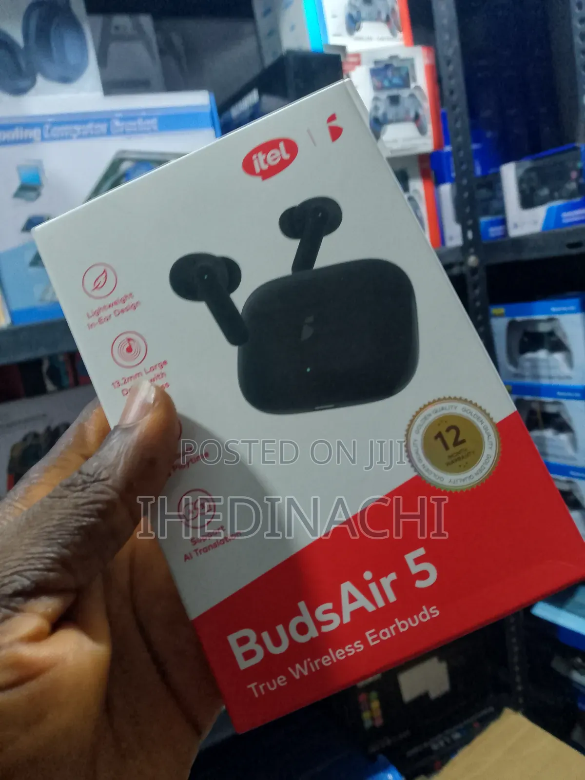 Itel Budsair 5 Earpod Qualify Sounds and Long Lasting Battery