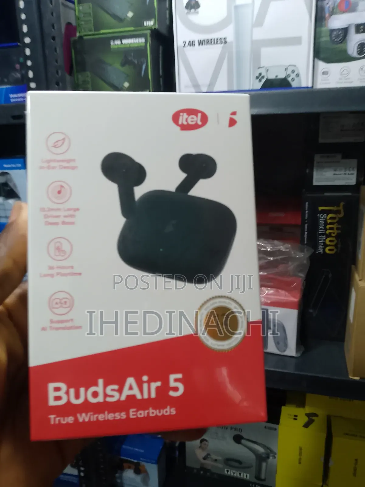 Itel Budsair 5 Earpod Qualify Sounds and Long Lasting Battery