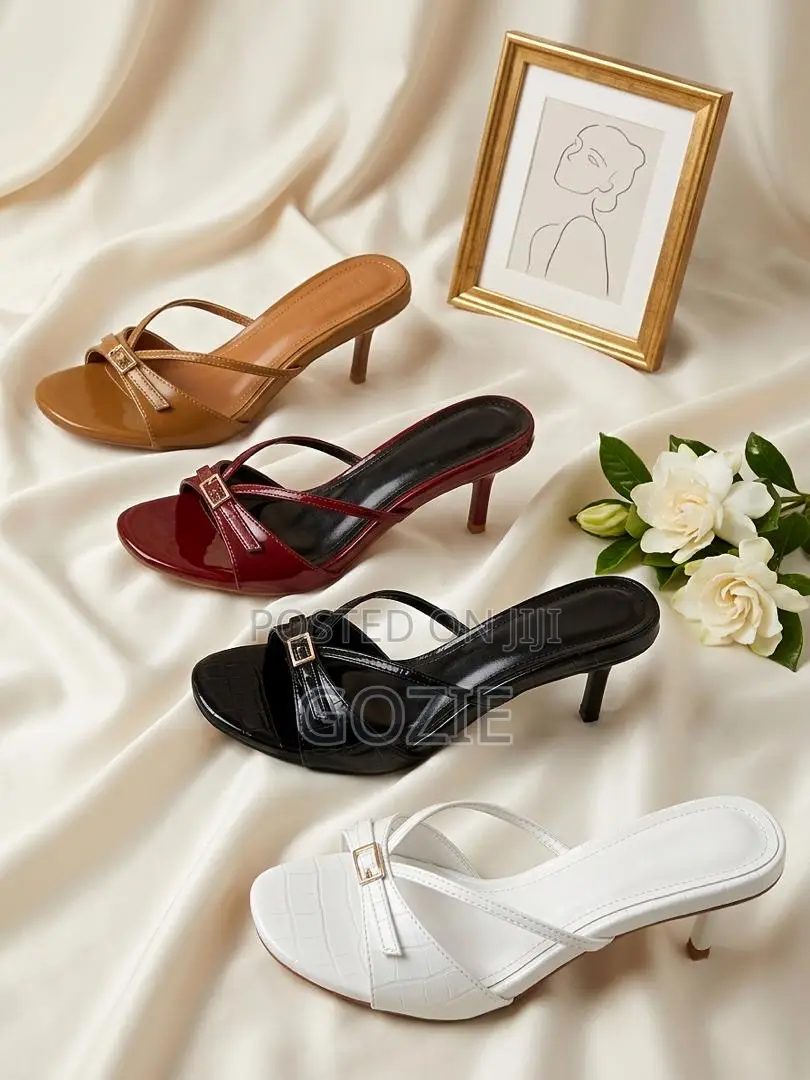 Luxury Kitten Heel Slippers