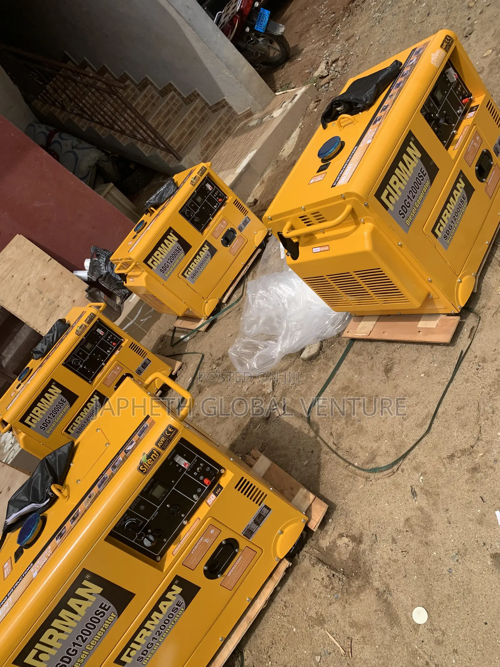 Firman Sdg12000se 12kva Soundproof Diesel Generator – 100% Copper