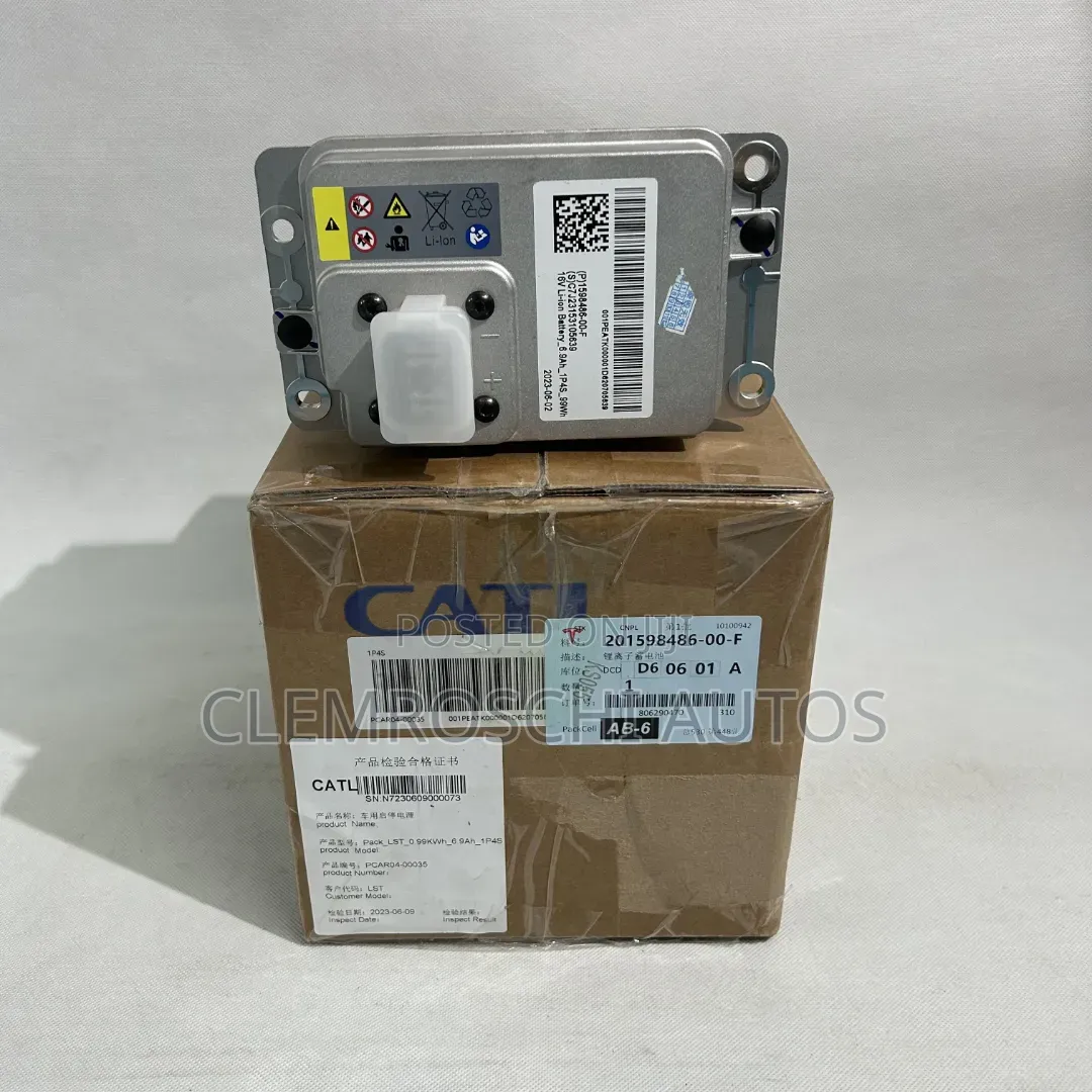 High Quality Certified Lithium Starter Battery Tesla Model, Cybertruck
