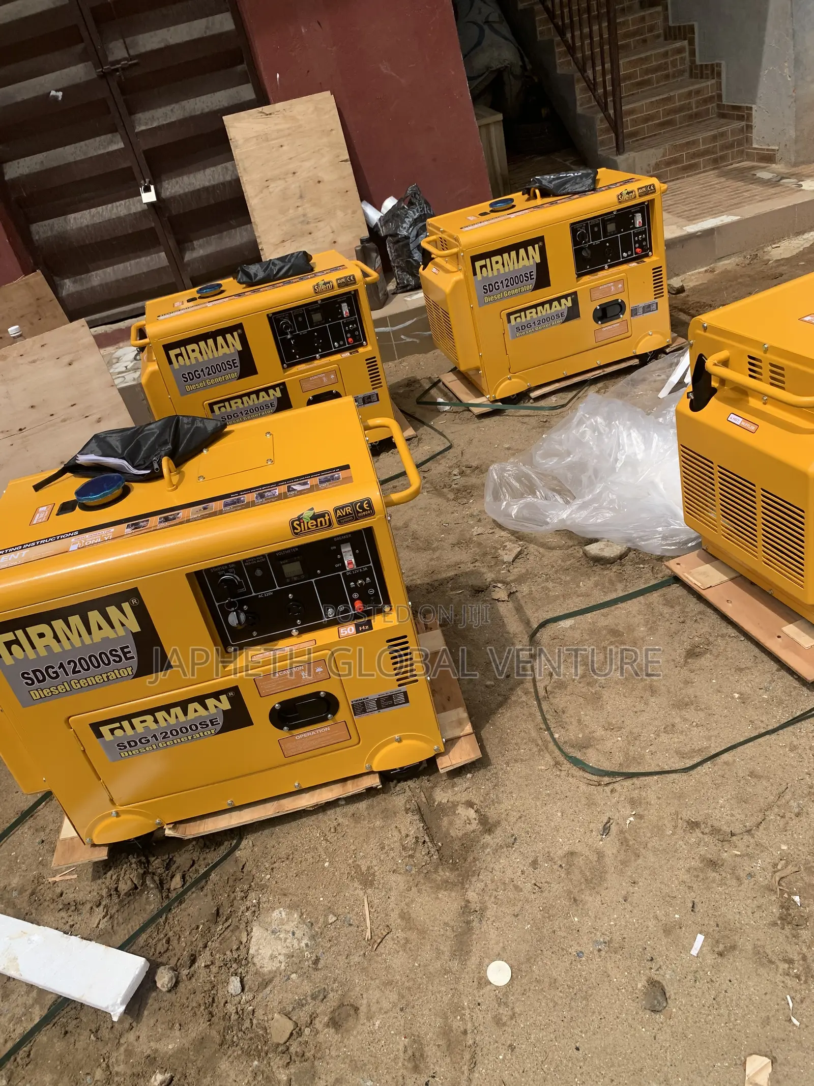 Original Firman 12kva Soundproof Generator With Copper Coil