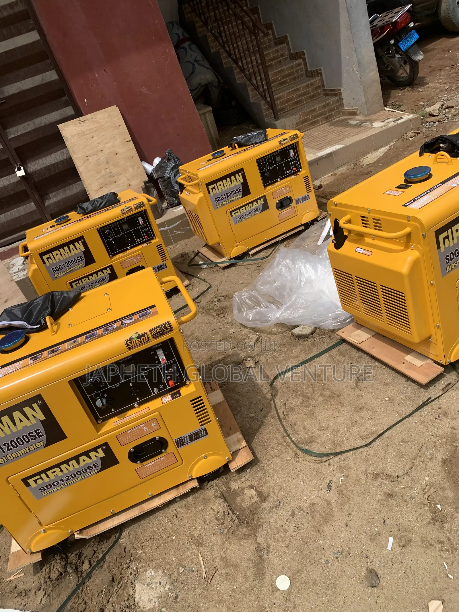 Original Firman 12kva Soundproof Generator With Copper Coil