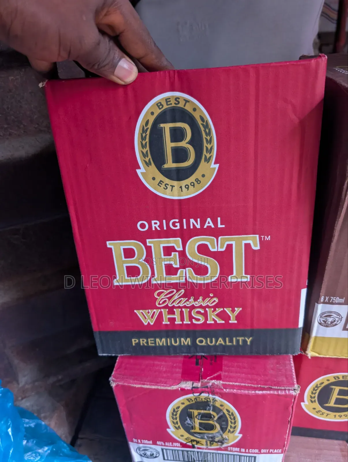 Best Whiskey Big,Carton by ( 12 Bottles )