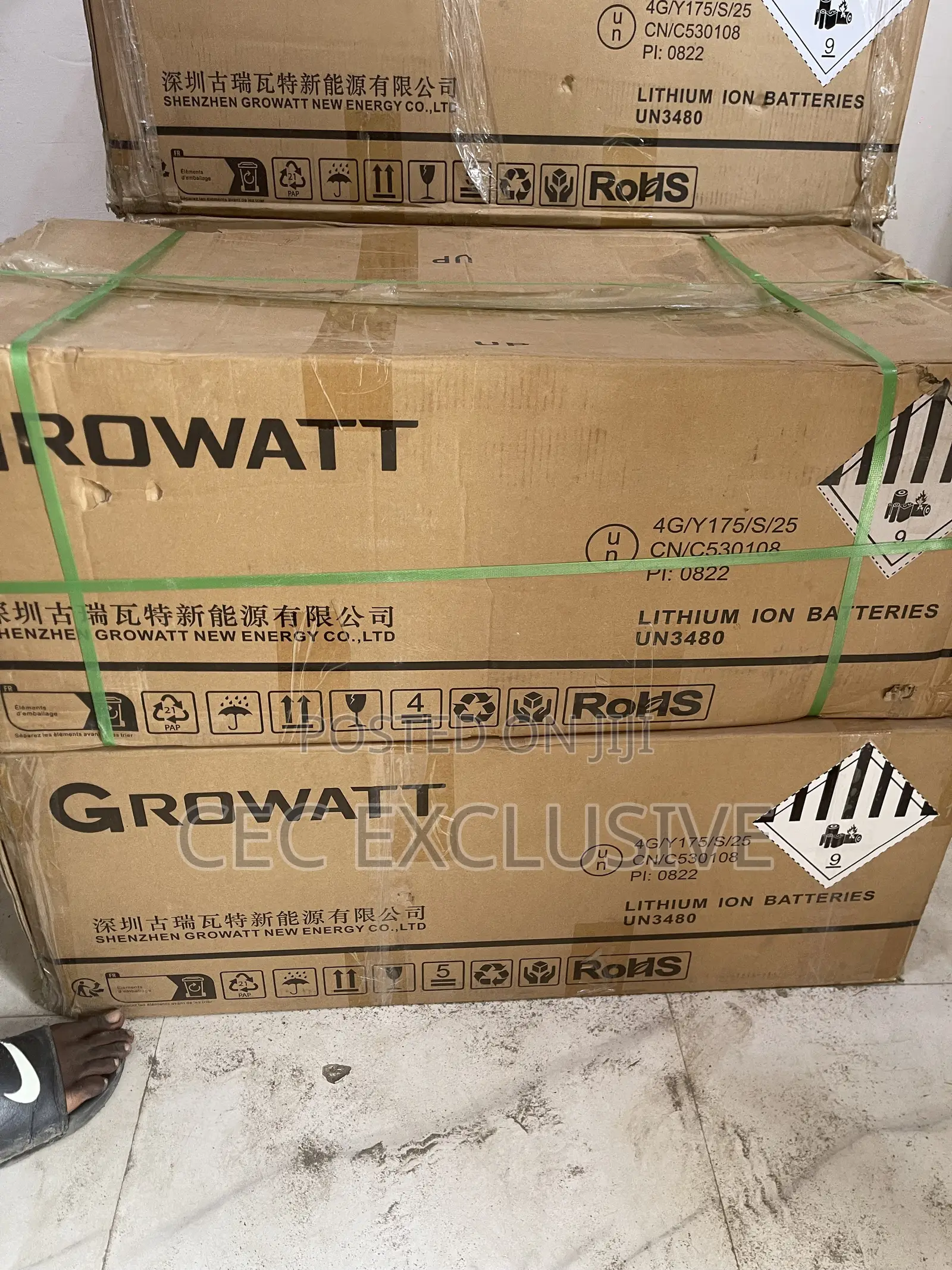16kwh 48v Growatt Lithium Battery