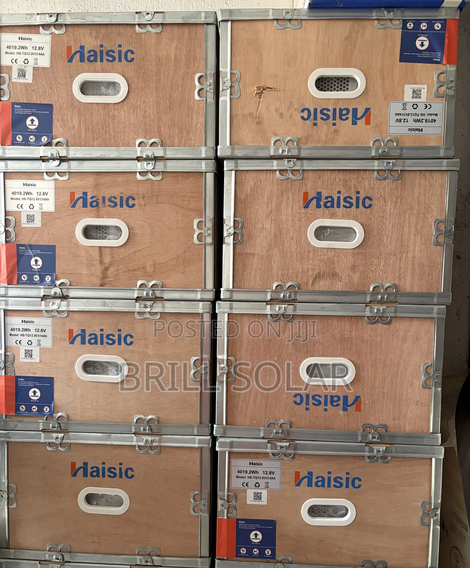 4kwh-12.8v Haisic Solar Lithium Battery