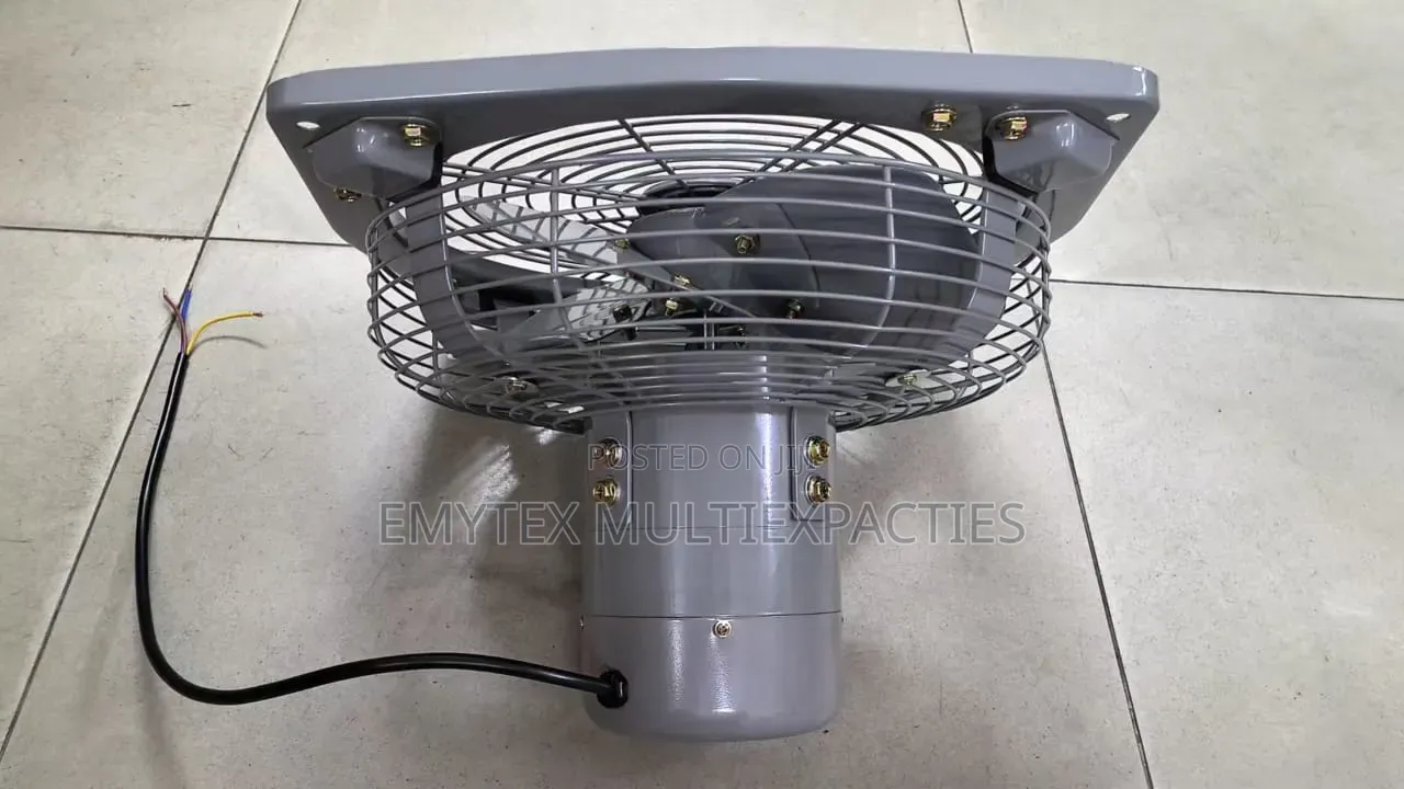 Exhaust Fan 12",16",18",24" Available Net Front and Back