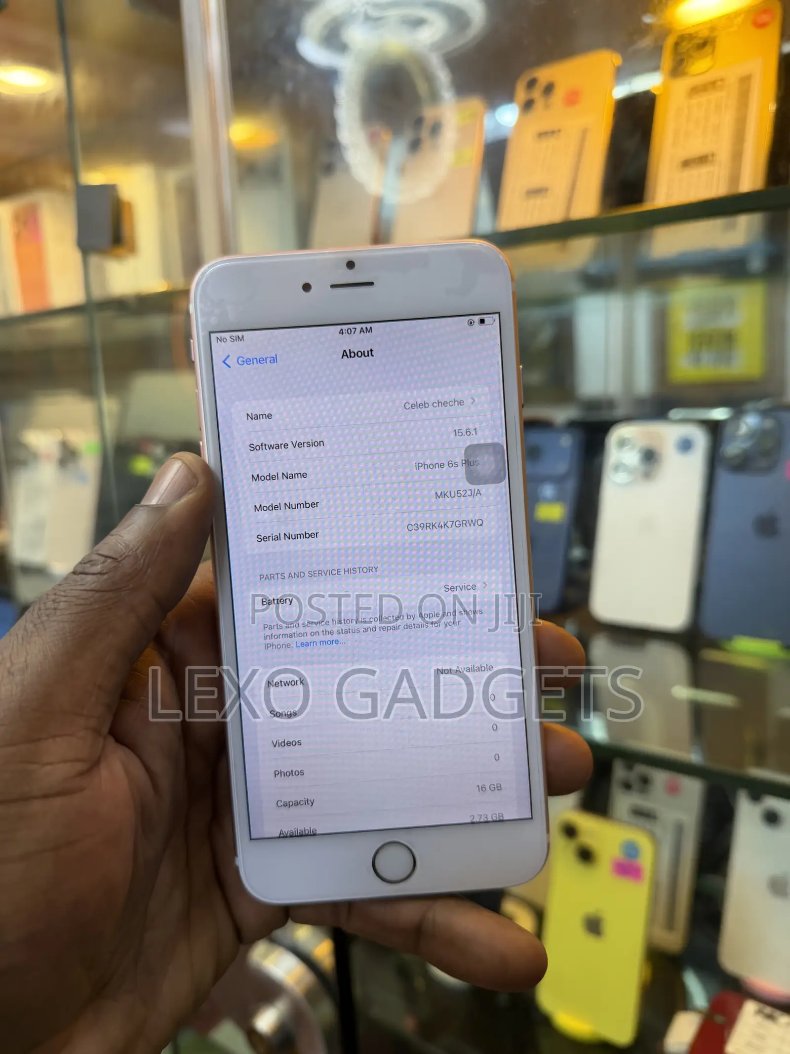Apple iPhone 6s Plus 16 GB Rose Gold