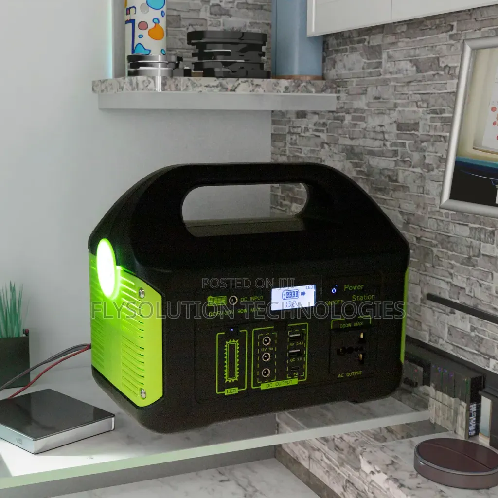 500w Portable Power Station Solar Generator (Eg010li Model)