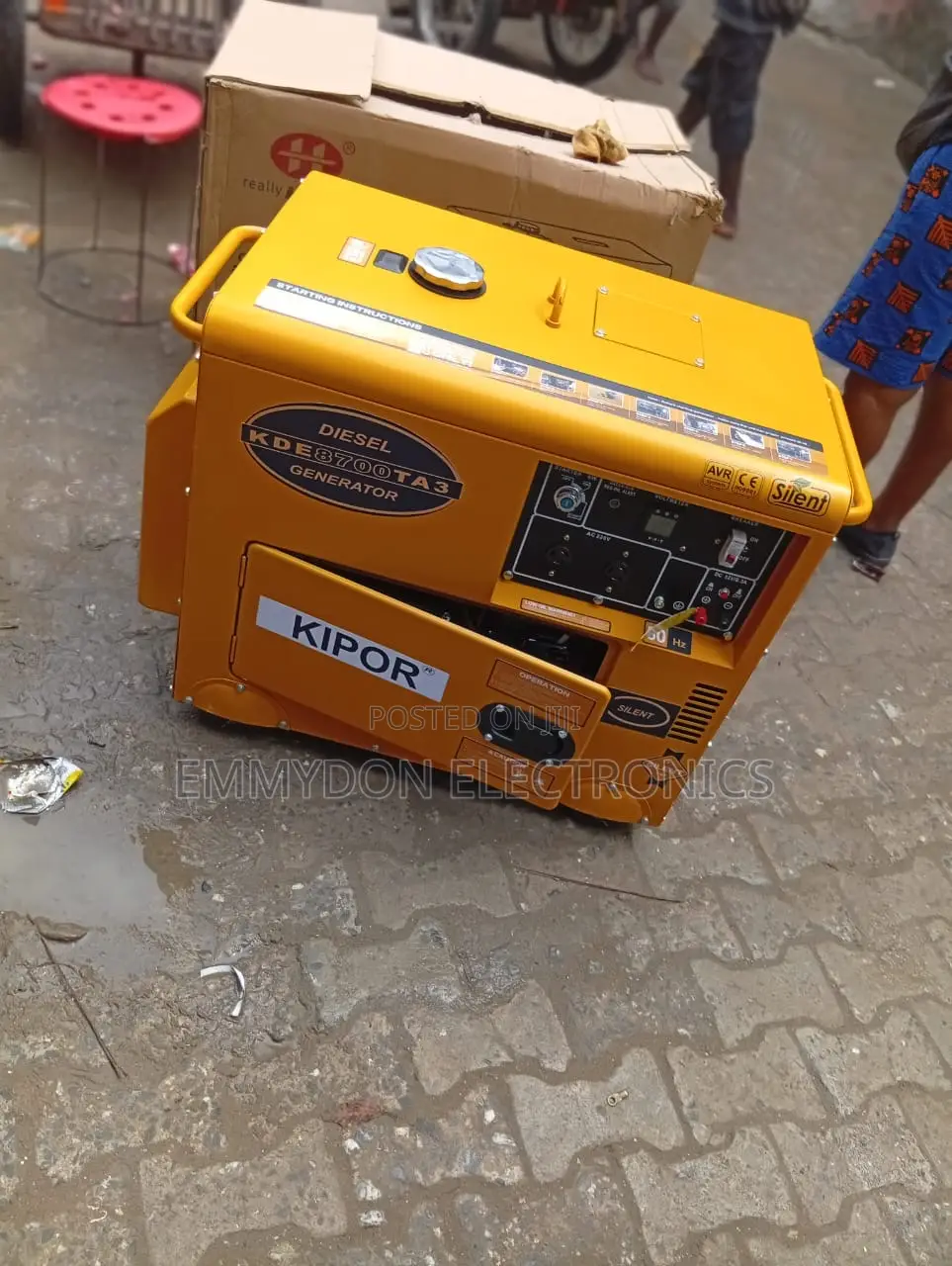 Kipor Kde8700ta3 Diesel Generator With Soundproof Design