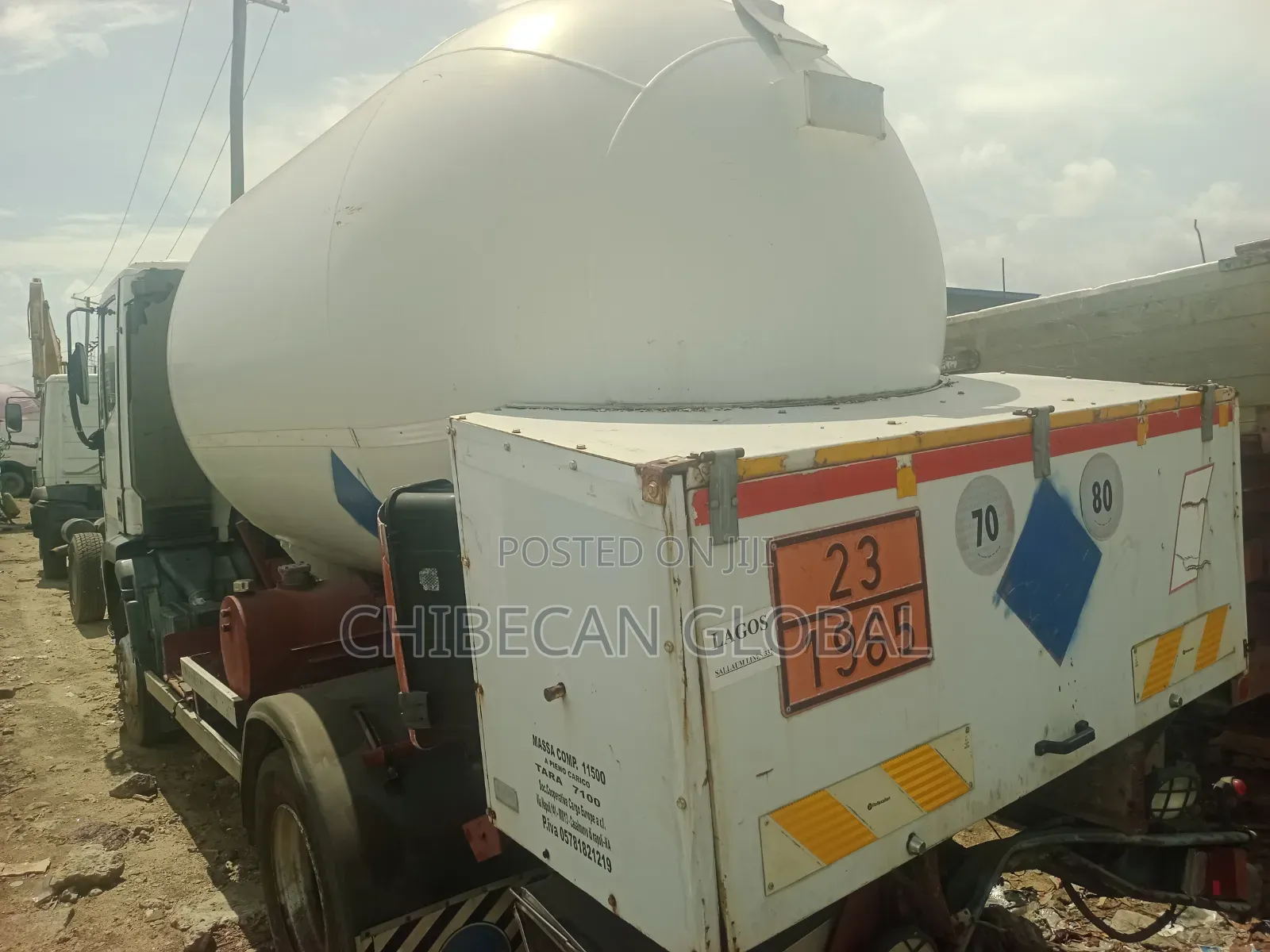 Iveco LPG Gas Tanker Truck Litres (Foreign Used)