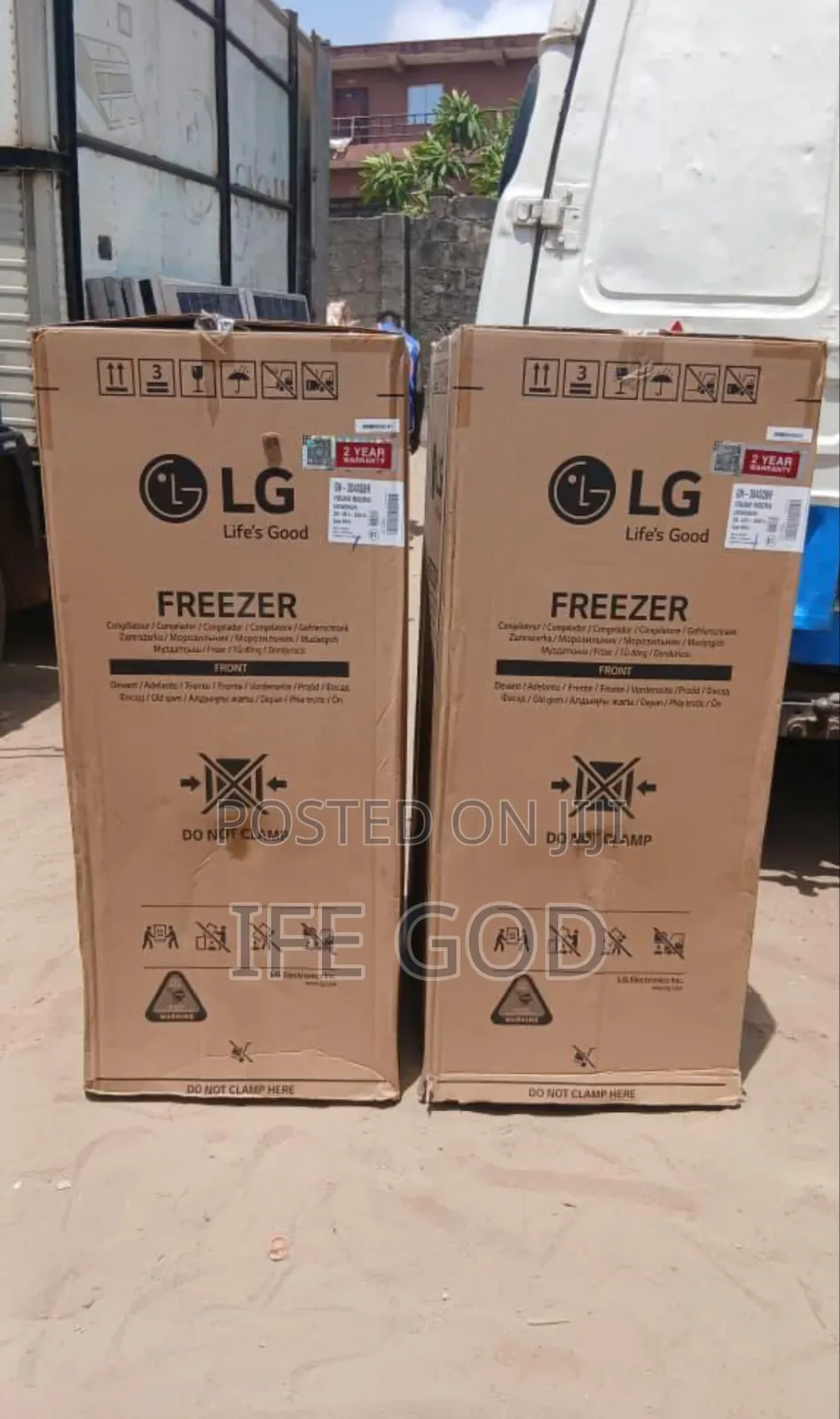 Original Lg Upright Freezer 7 Step Low Voltage 2 Years Warranty Etc.