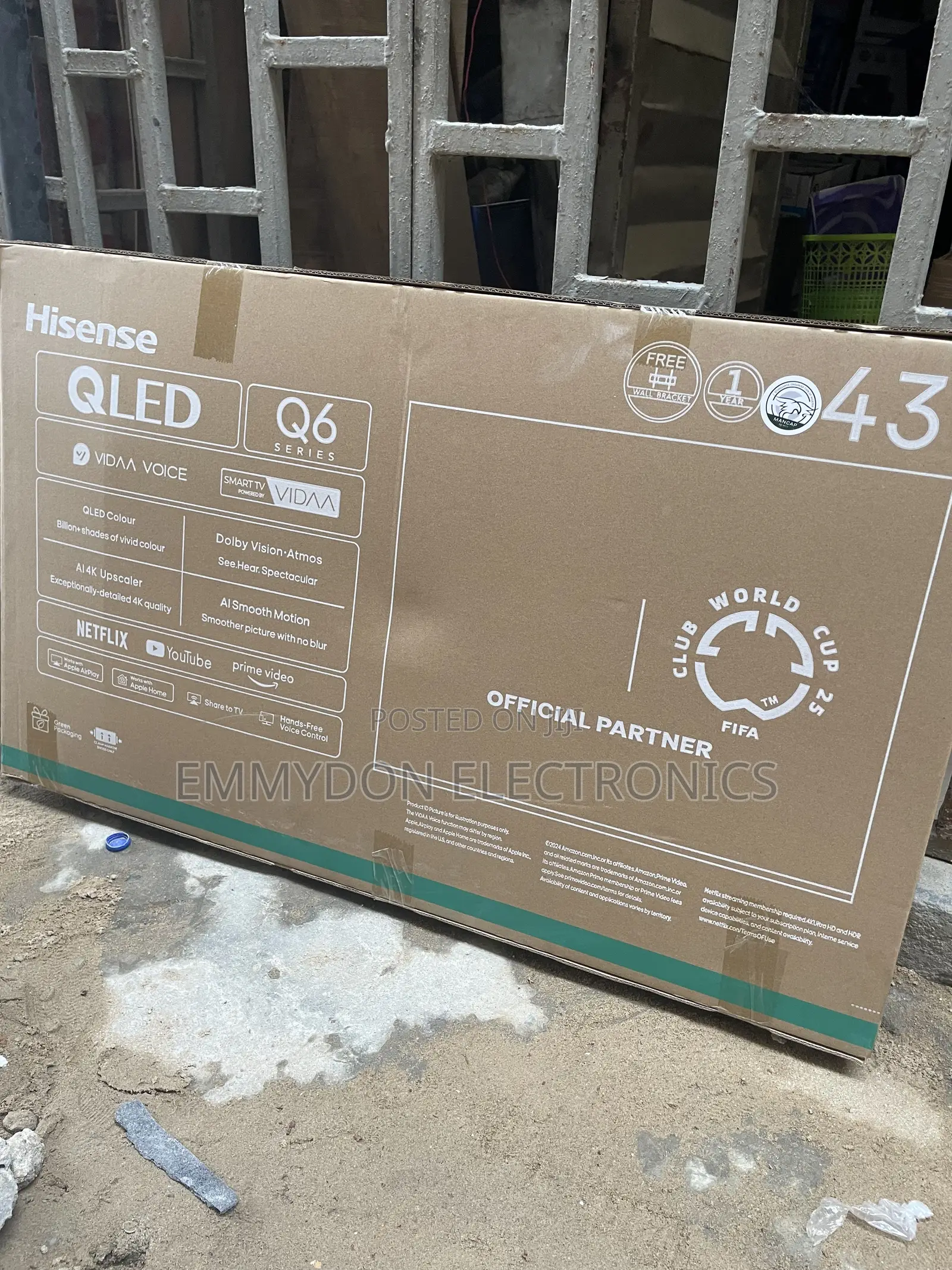 Hisense 43 Inch Qled Tv Crystal Clear Resolution