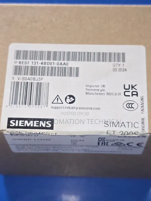6es7131-4bd01-0aa0 | Simatic Et 200s Digital Input Module,4di ×24v