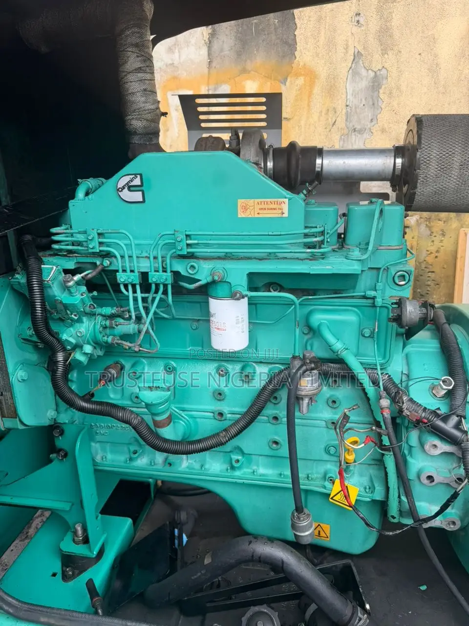 150 Kva Cummins Bt6 Pure Tokunbo Almost New Soundproof