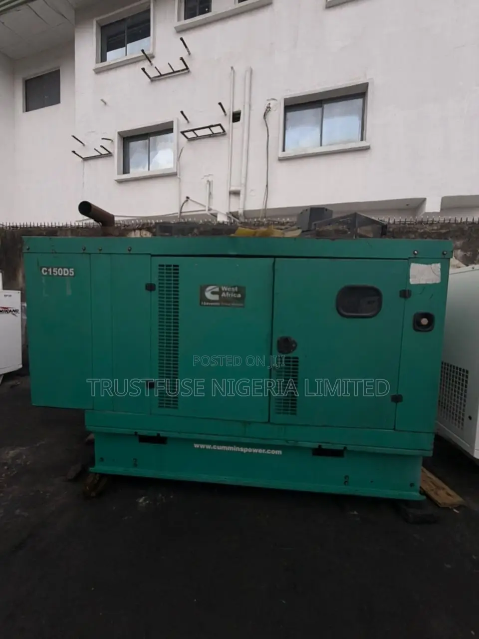 150 Kva Cummins Bt6 Pure Tokunbo Almost New Soundproof